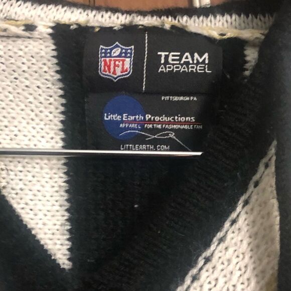 NFL Team Little Earth Productions New Orleans Saints Knitted Hooded Pullover - Picture 4 of 7